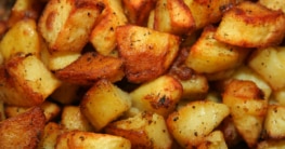 Gebackene griechische Kartoffeln
