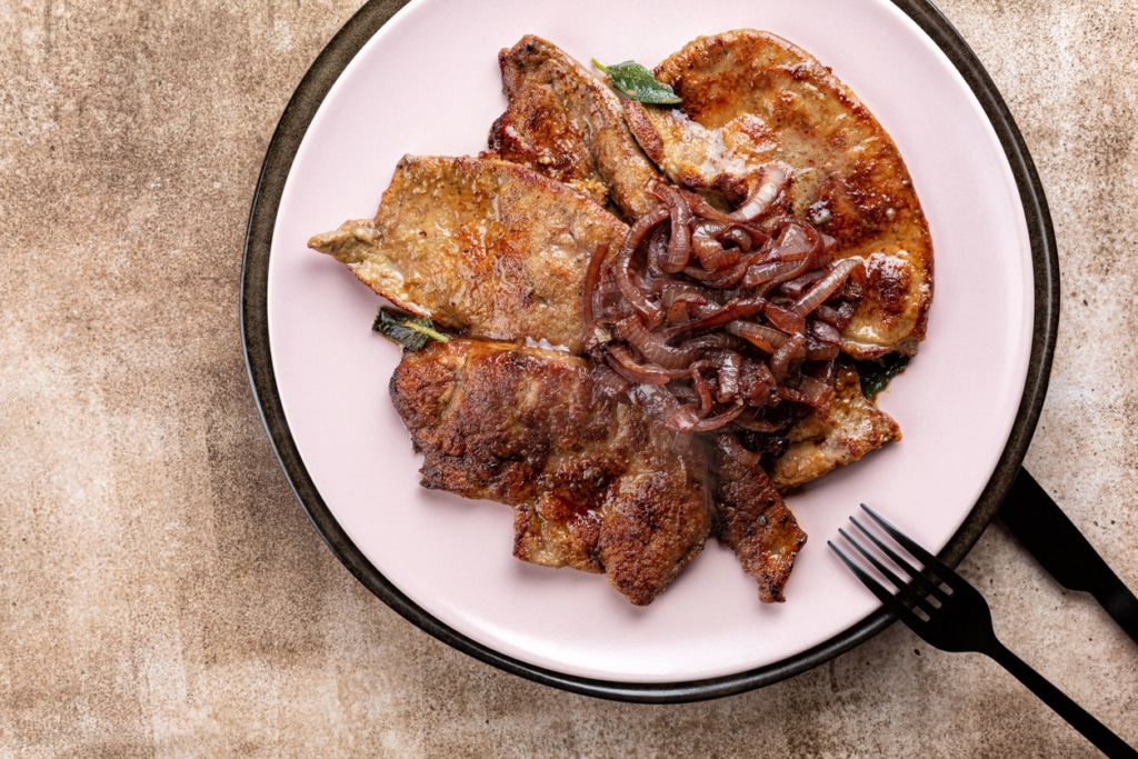 Gegrillte Rinderleber Rezept
