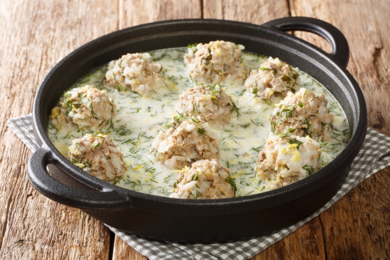 Giouvarlakia (Griechische Hackbällchen) Rezept