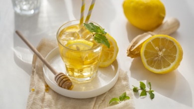 Zitronen Honig Limonade