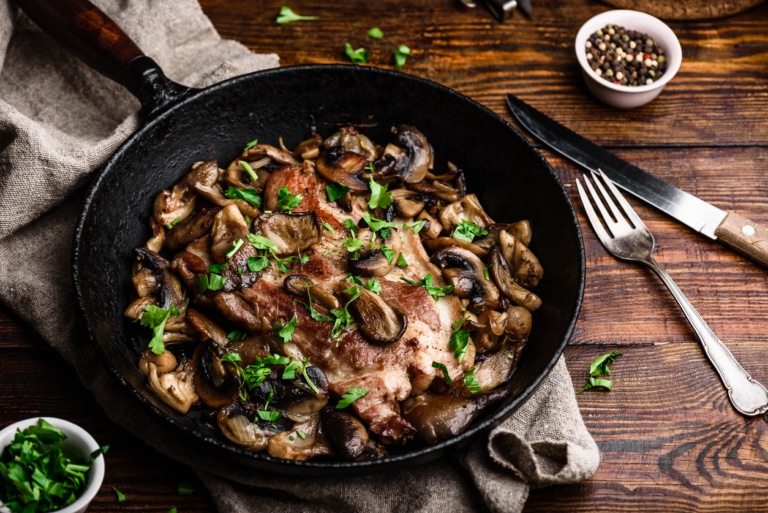Gebratene Champignons Rezept